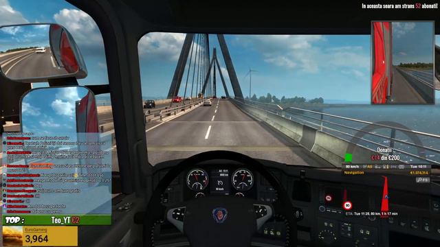 🔴[LIVE] HD 1080p 60FPS 🚍 NOUL SCANIA TANDEM (REMORCI DUBLE) 🚍 | ETS2 ROMANIA смотреть онлайн