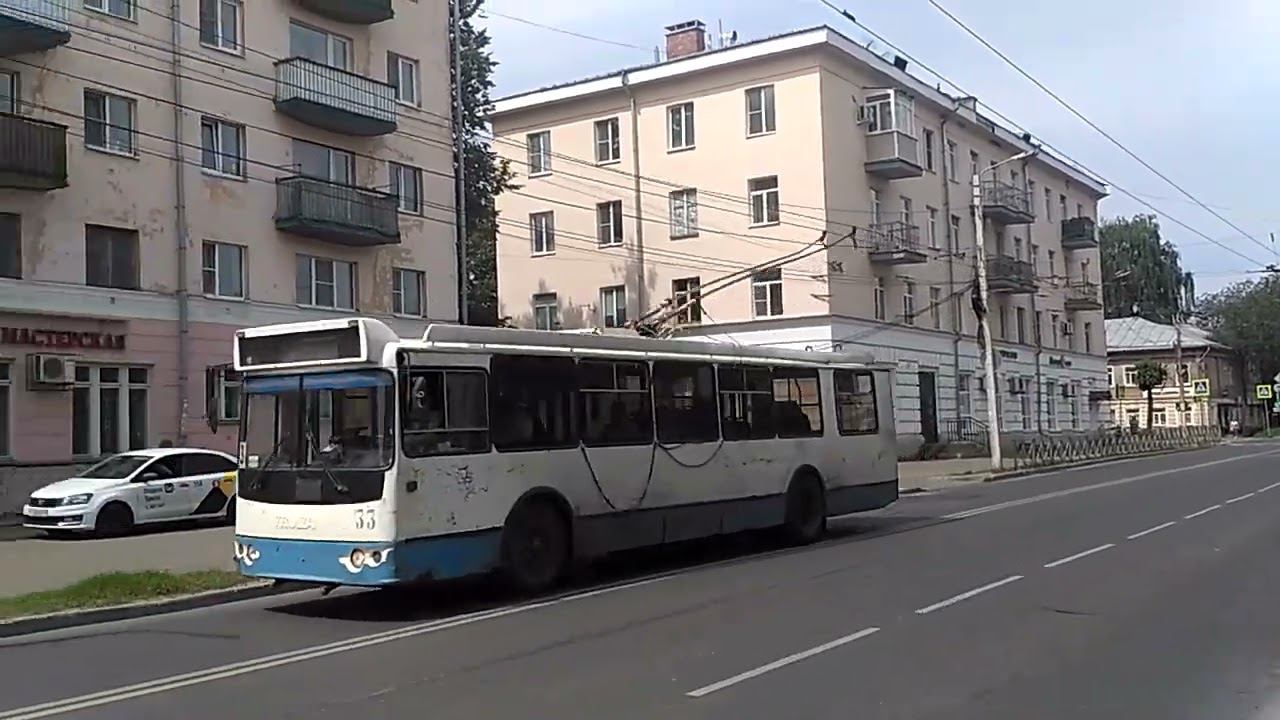 Кострома. Троллейбус ЗиУ-682Г. #33. 28.06.2023.