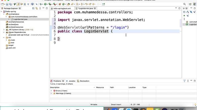 2 JAVA Spring Framework HttpServlet | Controller смотреть онлайн