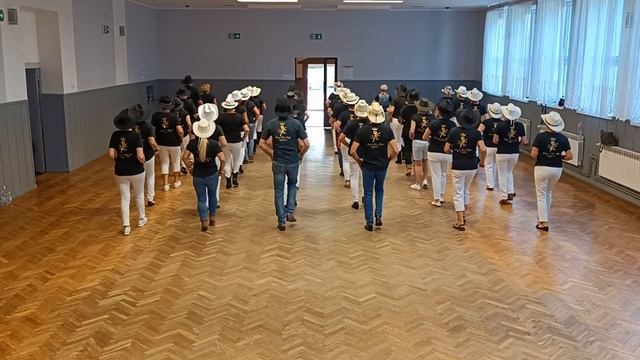 Twist And Shake Line Dance Demo (Music) Taniec Liniowy - Shake Beginner