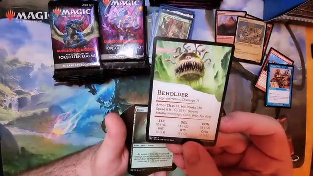 Adventures in the forgotten realms set booster box opening. смотреть онлайн