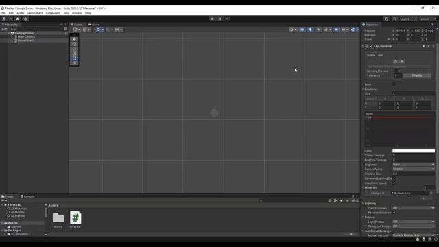 Рисуем линии с помощью LineRenderer в Unity. Гайд для отсталых. смотреть онлайн