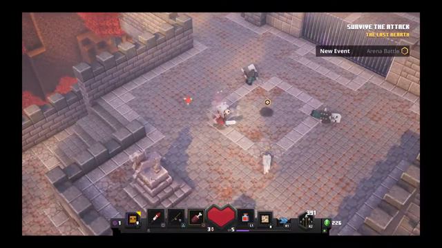 Minecraft Dungeons PS4 gameplay смотреть онлайн