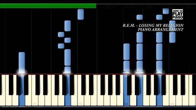 R.E.M. - LOSING MY RELIGION - SYNTHESIA (PIANO COVER) смотреть онлайн