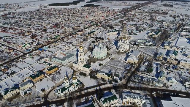 Нижегородская область, Дивеевский район, Дивеево, Серафимо-Дивеевский Троицкий монастырь смотреть онлайн
