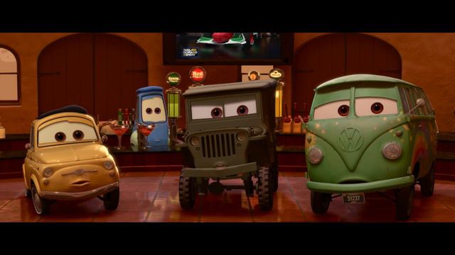 Lightning McQueen Challenges Francesco To A Race! | Pixar Cars