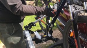 Велобагажник Thule на фаркоп - 3 велосипеда