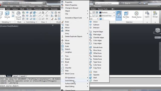 The COPY EDGES Command - AutoCAD смотреть онлайн