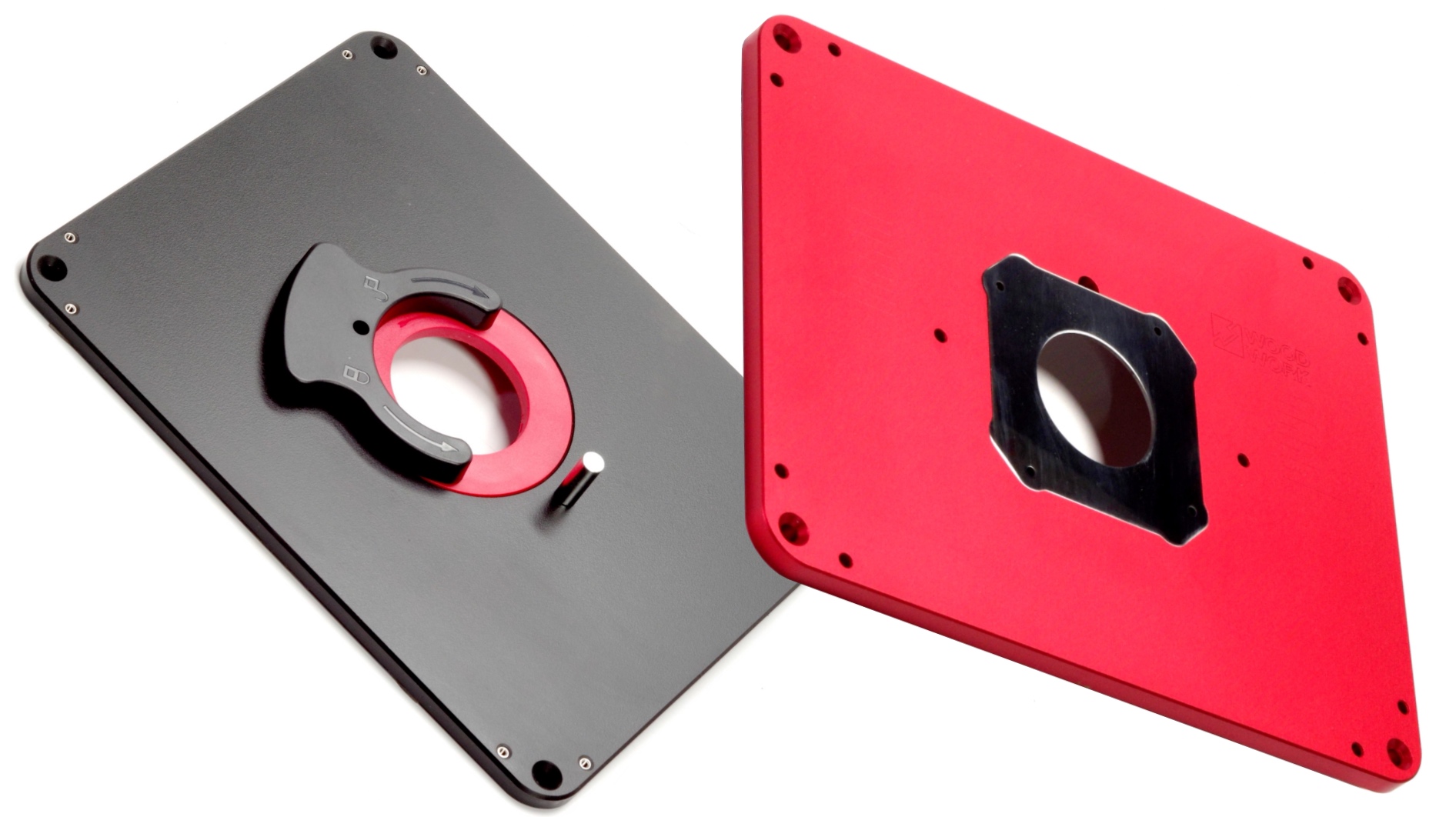 Как выбрать пластины для крепления ручного фрезера в стол из HPL RPW-03 и из алюминия RPW01 | Обзор смотреть онлайн