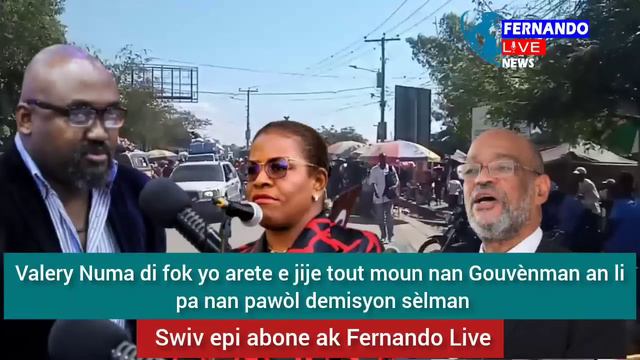 Valery monte volim nan e mande Arestasyon tout many Gouvènman an. Valery Numa chire speaker a... смотреть онлайн