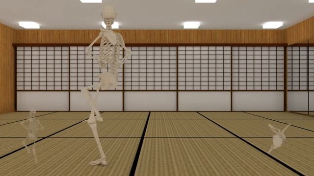 Tuto Heian Sandan 3D Front View (vue de face, vista de frente) смотреть онлайн