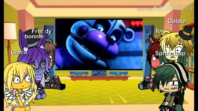 FNAF 1 reacts to every bonnie in a Nutshell// + William// gacha life смотреть онлайн