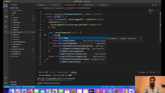 How to write Higher Order Component in React JS ? ? смотреть онлайн