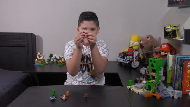 Minecraft Lego Set 21155 creeper mine смотреть онлайн