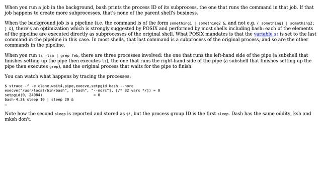 Unix & Linux: PID background process (2 Solutions!!) смотреть онлайн