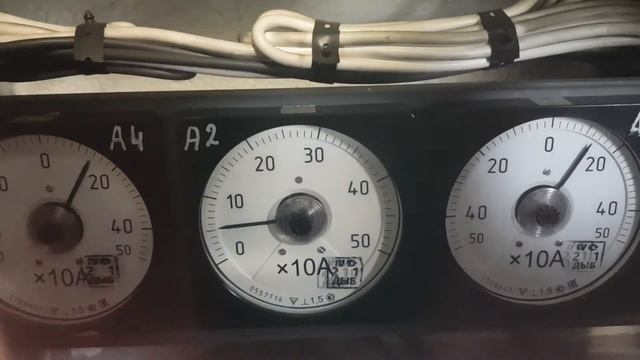 ЭП2Д-003710. Работа амперметров в режиме тяги и ЭДТ. Перегон Подольск - Силикатная. смотреть онлайн