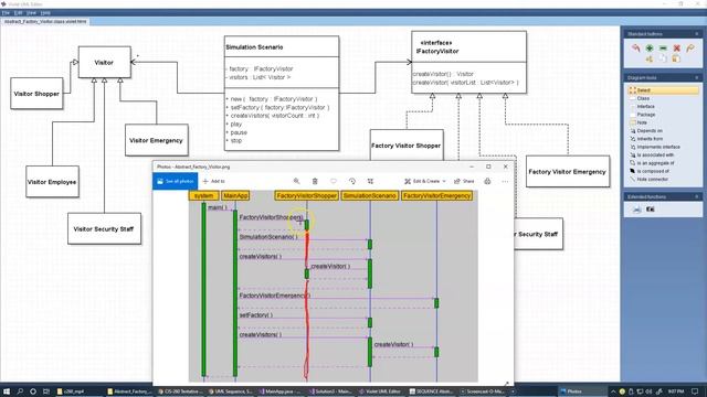 10.10 Abstract Factory Sequence Diagram example смотреть онлайн