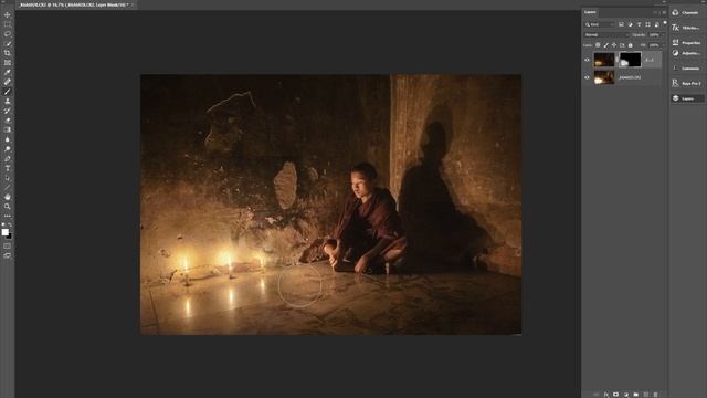 КАК СДЕЛАТЬ ЭФФЕКТ HDR в фотошопе. Уроки Photoshop смотреть онлайн