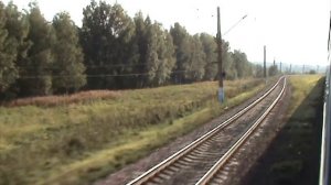 Москва - Киев из окна скорого поезда №89 «Москва-Жмеринка», УЗ (2009 год)