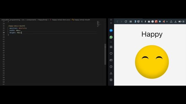 Learning - SASS/SCSS Happy Emoji смотреть онлайн