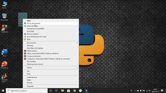 Téléchargement et Installation de Anaconda(Spyder)تحميل وتثبيت برنامج سبايدر أناكندا للعمل بالبايثو смотреть онлайн