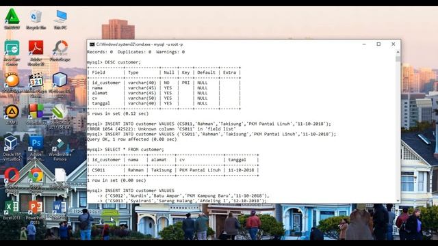 Pengantar SQL Dan Modifikasi Database смотреть онлайн