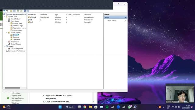 1.3.10 Lab - Create User Accounts смотреть онлайн