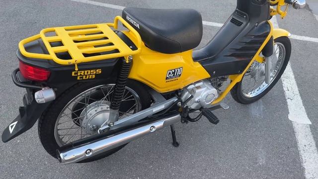 Обзор HONDA CROSS CUB 110 (super cub) смотреть онлайн