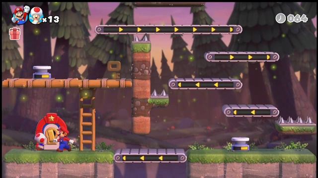 Mario Vs. Donkey Kong Co-Op World 7-1 | Mystic Forest смотреть онлайн