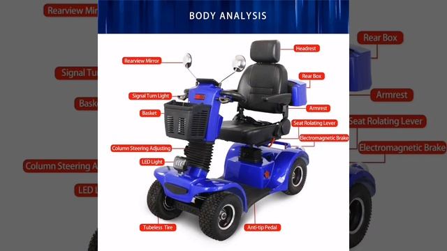 [Subscribe for more upcoming videos] MOBILITY SCOOTER 4-WHEEL BSH смотреть онлайн