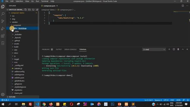 Laravel 7 Tutorial in Hindi [Part 3] - Understand Composer смотреть онлайн