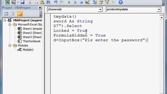 Protect Worksheet and Allow Specific Cells Editing Using Excel VBA смотреть онлайн