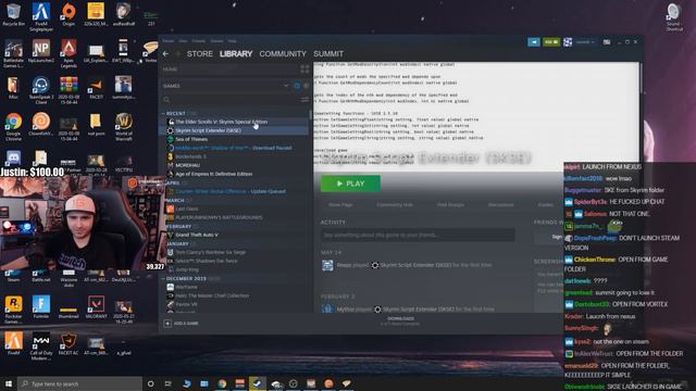 Summit1g Loses It & RAGES While Installing Skyrim Mods with Chat! | Stream Highlights #21 смотреть онлайн