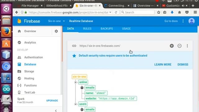 firebase php sdk смотреть онлайн
