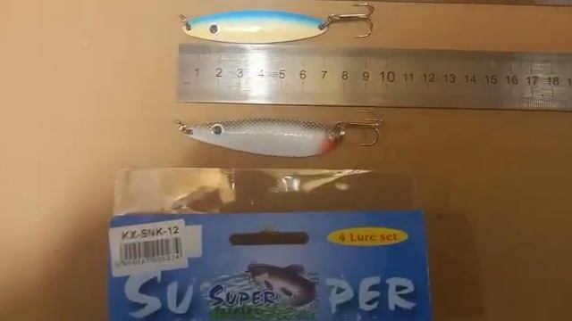 Набор блесен для рыбалки смотреть онлайн