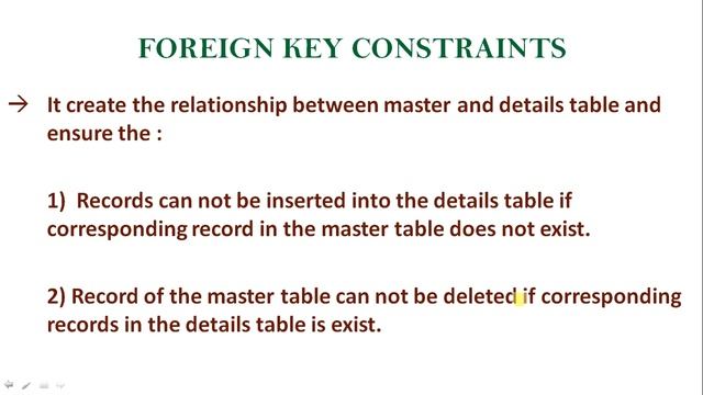 Input/Output Constraints In Oracle | Primary Key Constraints | Foreign Key Constraints | Constraint смотреть онлайн