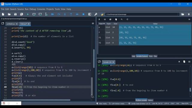 List and Array in Python: القوائم والمصفوفات في البايثون смотреть онлайн