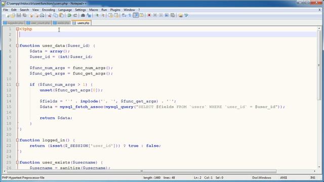 PHP Tutorials: Register & Login (Part 9): Total Users Widget смотреть онлайн
