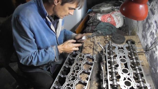 Небольшой Ремонт 16 Клапанной Головки Двигателя смотреть онлайн