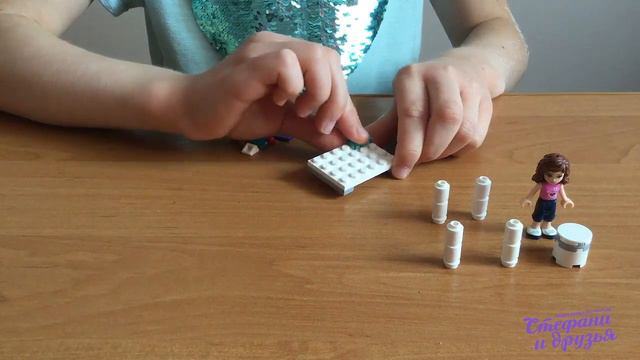 СОБИРАЕМ САМИ! РАБОЧИЙ СТОЛ ОЛИВИИ LEGO FRIENDS смотреть онлайн