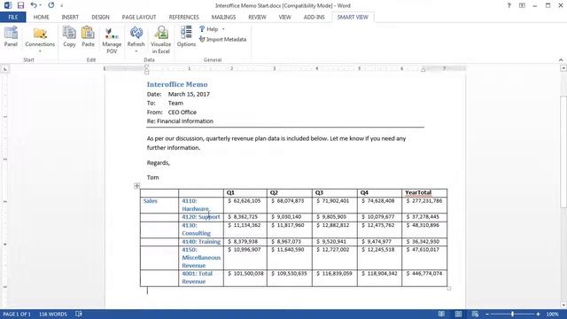 Integrating Plan Data with Microsoft Office in Oracle Planning and Budgeting Cloud смотреть онлайн