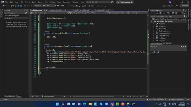 C# Visual studio 2022 Rental Motorcycle Using Sql Server смотреть онлайн