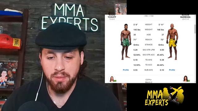 UFC VEGAS 81 LIVE YUSUFF VS BARBOZA FULL FIGHT NIGHT COMPANION & PLAY BY PLAY смотреть онлайн