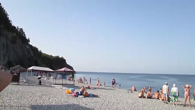 Черное море! Ольгинка Туапсинский район . смотреть онлайн