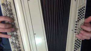 В траве сидел кузнечик аккордами (баян крупным планом)