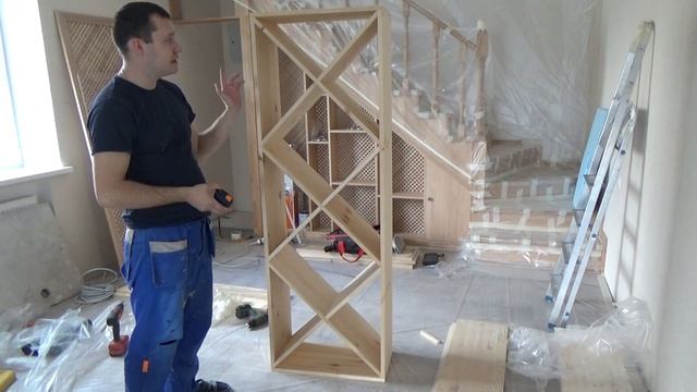 Стелаж для вина,обустройство погреба. смотреть онлайн