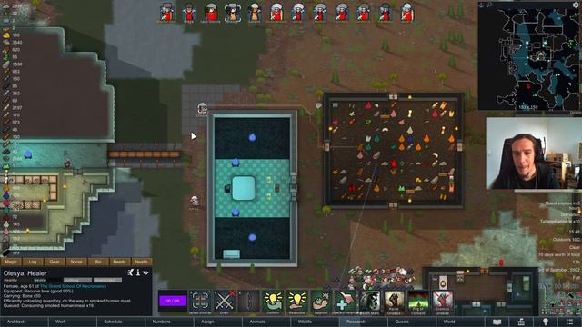 RAID OF FIFTY - 17 - Rimworld Of Magic MEDIEVAL NECROMANCER смотреть онлайн