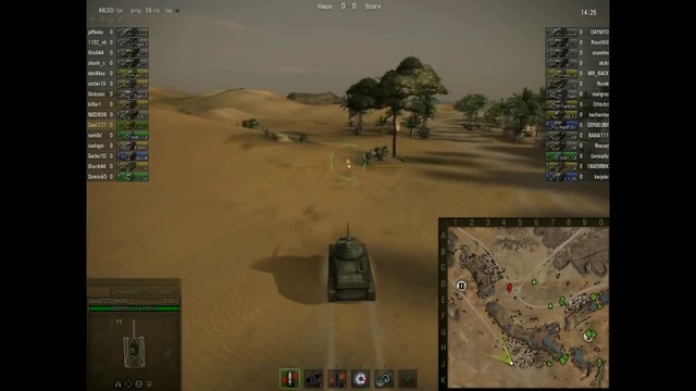 World Of Tank- T-50-2 или как сотворить засвет смотреть онлайн