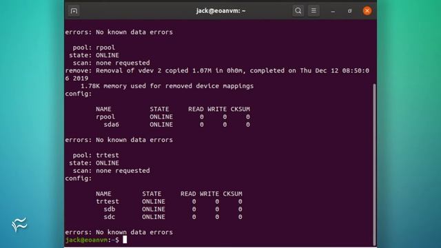 How to create a ZFS mirror pool смотреть онлайн
