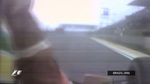 Ayrton Senna Wins The 1991 Brazilian Grand Prix